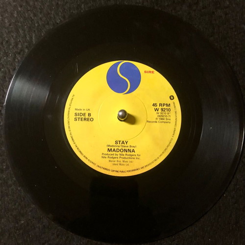 Madonna Like A Virgin 7" vinyl single used, pop