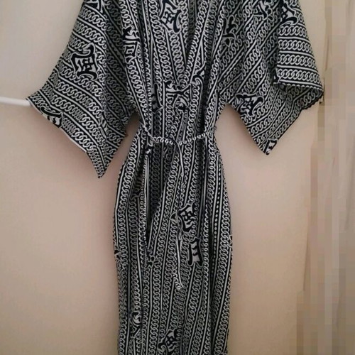 Japanese unisex kimono 100% cotton like new