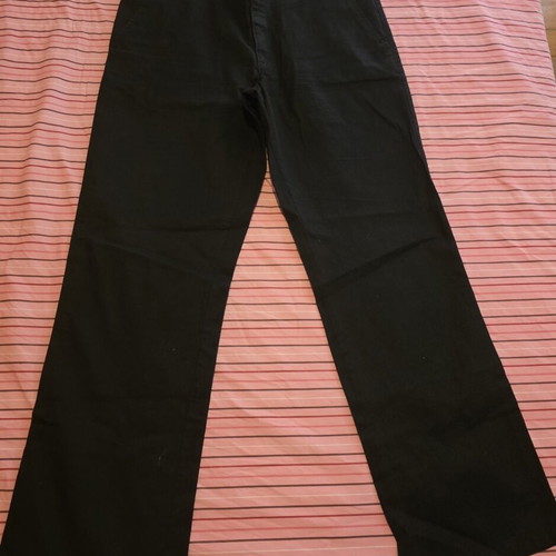 Dur casual men's pants, black, size S, fabric