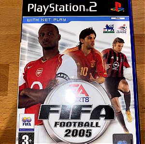 FIFA 2005 PlayStation 2 με βιβλιαράκι