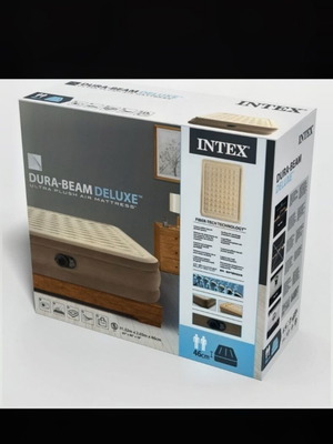 Intex Ultra Plush Airbed Fiber-Tech 99x191x46cm σαν καινούργιο
