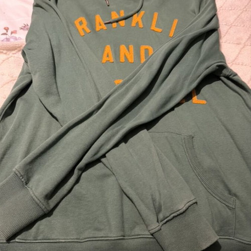 Franklin & Marshall sweatshirt used, green