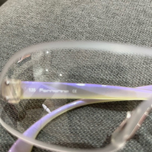 Fornarina glasses new with iridescent transparent lens