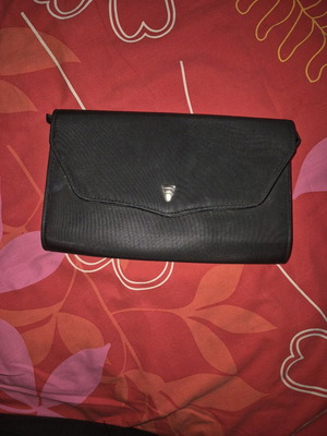 Women's black handbag and shoulder bag like new