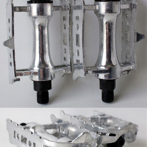 Vintage pedals for old retro road bicycle 22cm/40cm new
