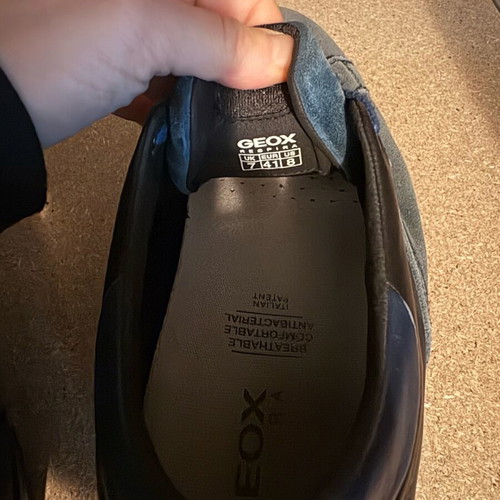 Geox sneakers used men's blue size 42.5