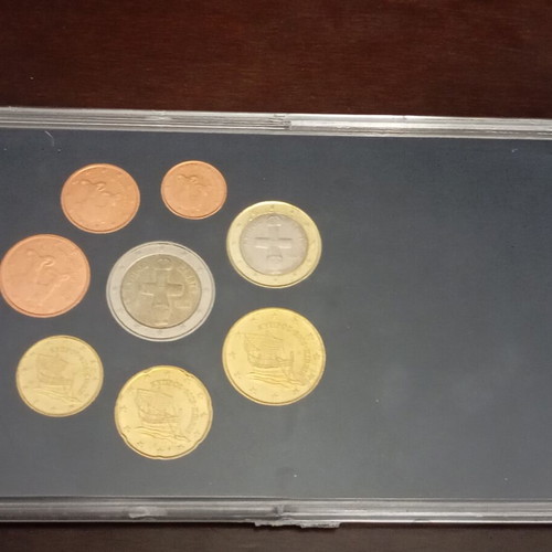 Cyprus Euro Coin Set 2008 First Issue New