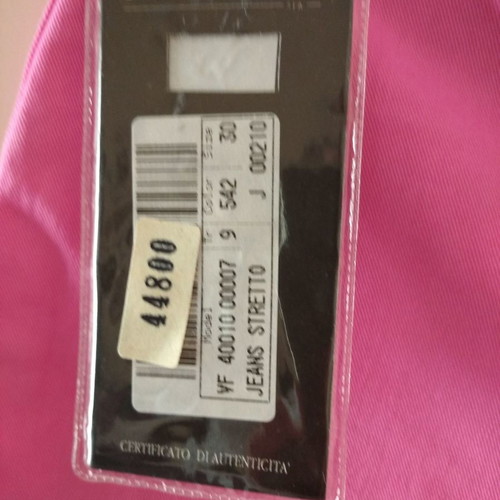 Versace jeans new, authentic, dark pink, size 30 inches