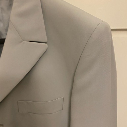 Manuel suit with vest very light blue like new