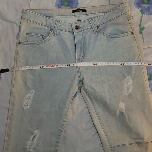Devotion women's jeans like new, size M 38 10, blue turquoise