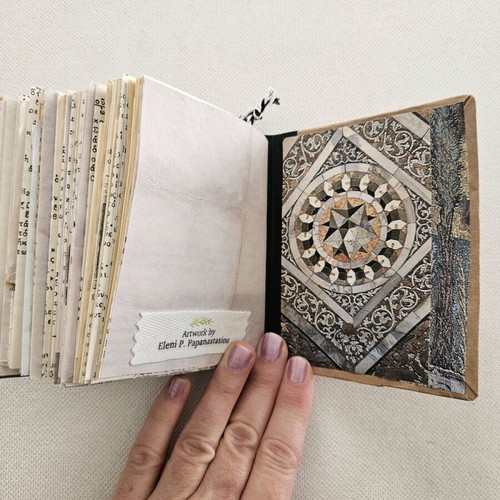 Handmade notebook The Mosaic of the Heart new