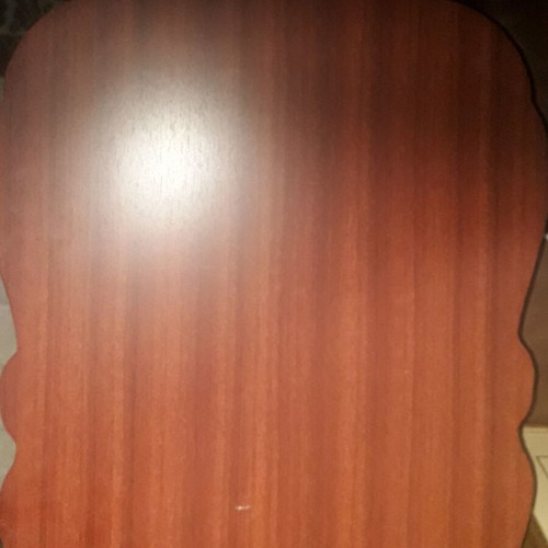 Silver handmade mirror 950 grade with wooden back, like new