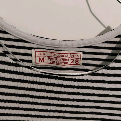 Striped t-shirt Pull & Bear used, size M