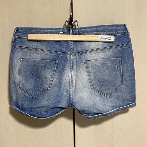 Bershka Denim Shorts like new, size M 38 10, blue