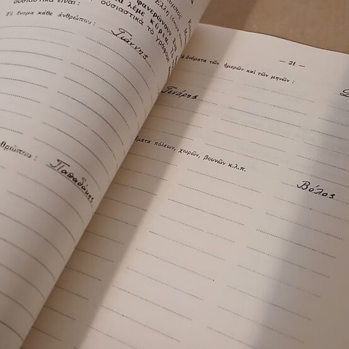 Grammar Notebook B' Class like new, Greek language