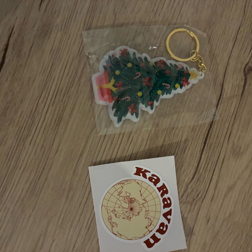 Karavan keychain new with gift sticker