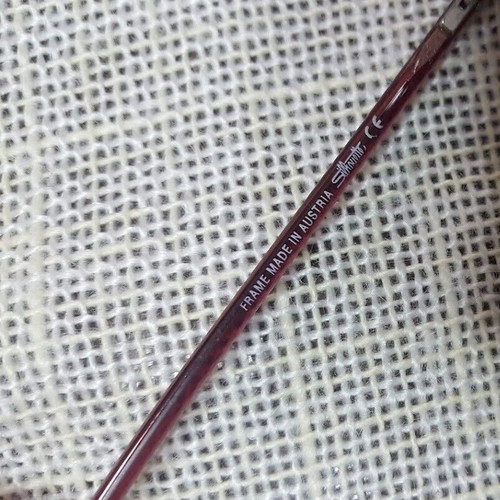Silhouette SPX M2789 women's glasses used, titanium reddish brown
