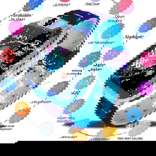 Smartwatch Q12b παιδικό με SOS, κάμερα και ανίχνευση θέσης