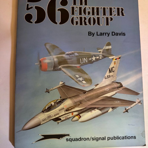 56th Fighter Group book like new, Squadron Signal Publications 1991