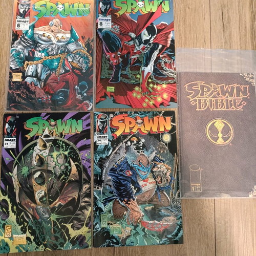 Spawn comics used 90s McFarlane Image Comics