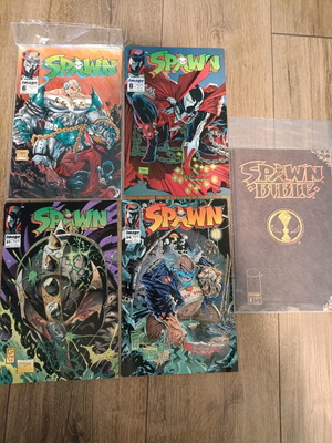 Spawn comics used 90s McFarlane Image Comics