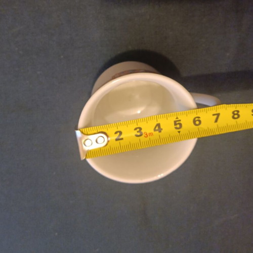 Greek coffee cups used, set of 4 with saucers
