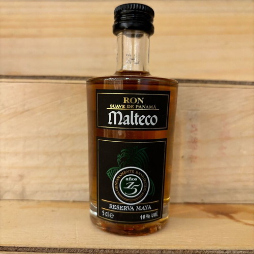 Malteco rum miniatures set of 4 50ml new, 10-25 years