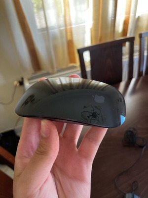 Apple Magic Mouse 3 σαν καινούργιο, ασύρματο Bluetooth, μαύρο