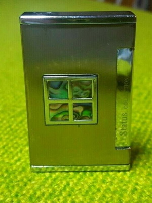 Status Collection metal windproof gas lighter used with shell decorations