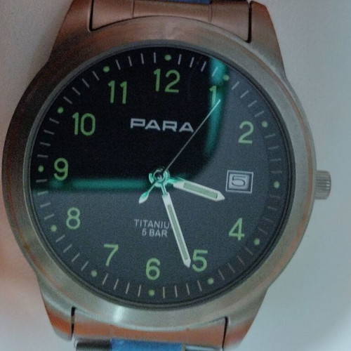 Para Titanium Edition German watch with Citizen Japan movement