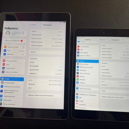 Apple iPad Mini και iPad 5ης γενιάς σαν καινούργια, πακέτο 2