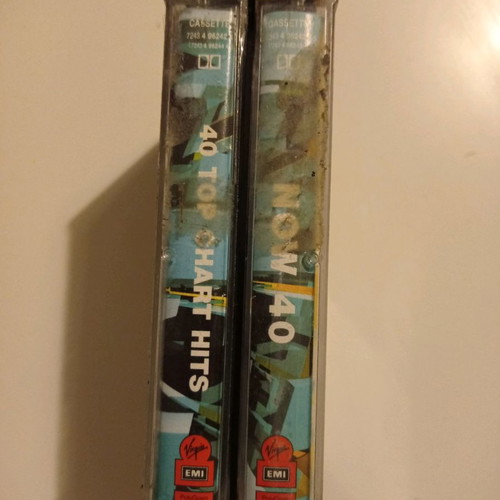 Now 40 double audio cassette used, pop