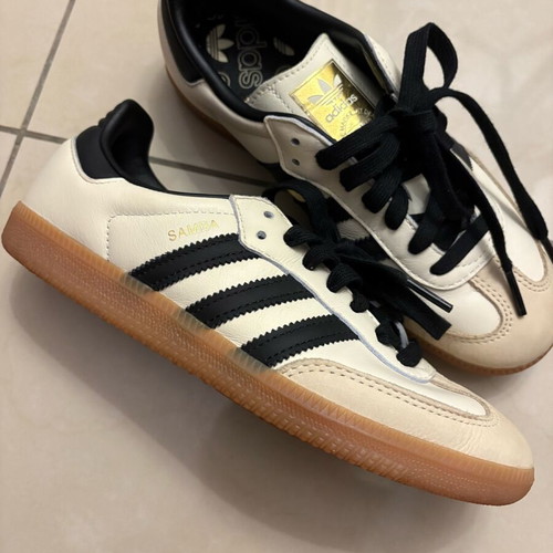 Adidas Sampa 38 New White Athletic Shoes