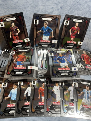 Βασικό πακέτο 120+ κάρτες 2026 Panini Prizm Monopoly FIFA Παγκόσμιο Κύπελλο