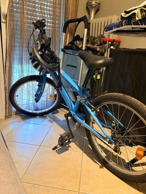 Orient city bike, 20 inch, blue, men's, with gears