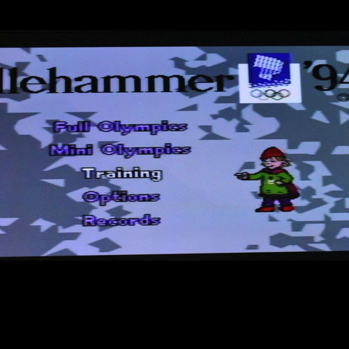 Winter Olympics: Lillehammer '94 Sega Mega Drive game mint condition