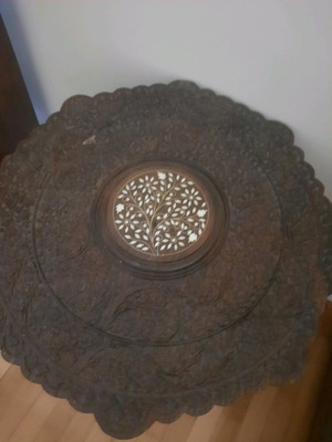 Carved table used