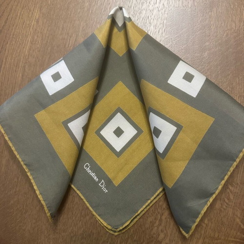 Christian Dior vintage silk scarf like new