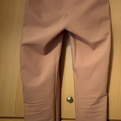 Enzzo pink cotton chino cigarette pants like new, size small
