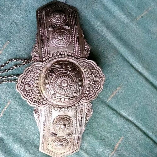 Authentic Antique Silver Buckle 30cm, like new, 19th century