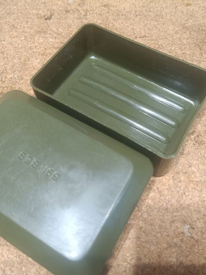Soap Dish Greek Army plastic like new