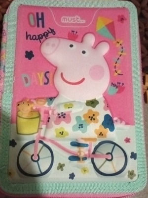 Pencil case new with Peppa Pig design