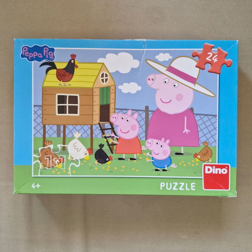 Peppa Pig and Underwater World puzzles like new, 4+ years