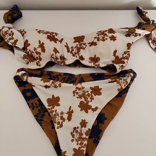 Nidodileda reversible bikini with floral pattern, size S/M