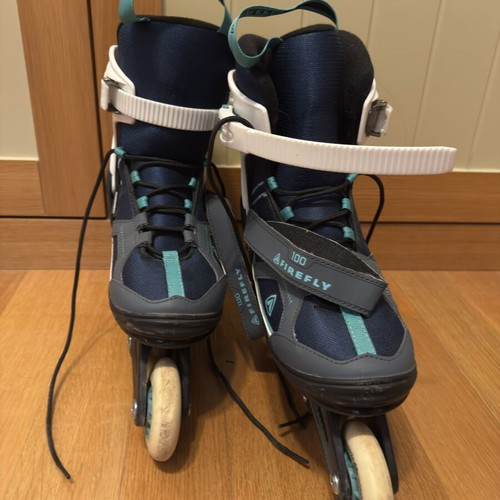 Rorrels Firefly rollerblades like new