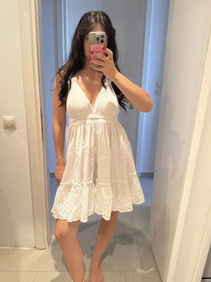 Zini boutique dress like new, white, size M