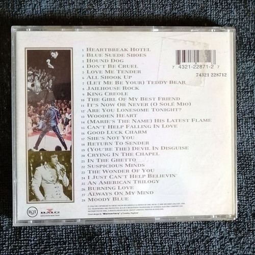 Elvis The Essential Collection CD like new, rock