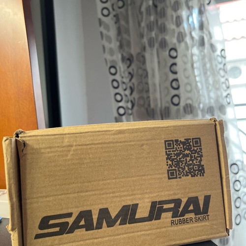 Samurai lip spoiler new, black matte