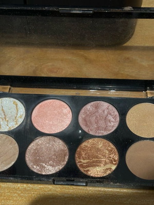 Revolution Blush Golden Sugar palette like new