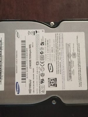 Samsung HD160JJ 3.5" HDD 160GB 7200rpm SATA